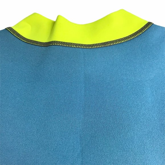 Scuba Jacket Neoprene Full Zipper Front Mock Neck - Picture 6 of 11